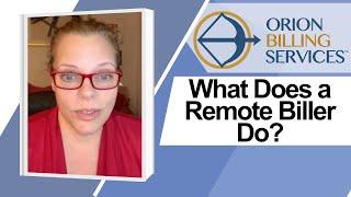 What Does a Remote Medical Biller Do?