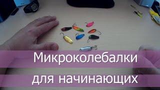 Микроколебалки для начинающих рыболовов