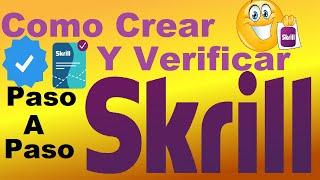 Como CREAR, USAR Y VERIFICAR una cuenta SKRILL + tarjeta física MasterCard