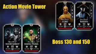 Action Movie Tower Boss 130 and 150 | MK Mobile