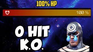 Bullseye   0 Hit K.O. with 100% HP