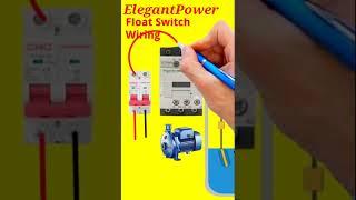 Float Switch Connection With Contactor #shorts #viralshorts