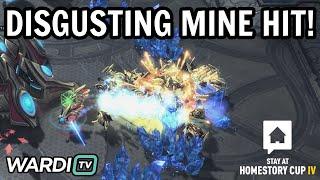 DISGUSTING MINE HITS! - Byun vs herO (TvP) - Stay At HomeStory Cup #4 [StarCraft 2]