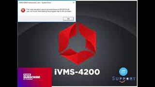 How to solve MSVCP AND MSVCR 120. dll file missing problem in IVMS-4200.Hikevision