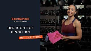 SportScheck Videoberater mit Yoga Instructor Christina | Sport-BH