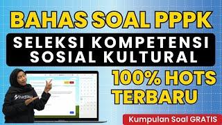 BAHAS SOAL PPPK SELEKSI KOMPETENSI SOSIAL KULTURAL TERBARU - CARA MUDAH JAWAB SOALNYA!