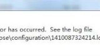 [Solved] An error has occurred. see the log file- Eclipse #UseEclipseInstaller
