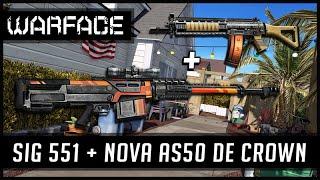 Warface Street Wars SIG 551 e AS50 Delícia