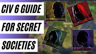 (Civ 6) A Complete Tier List/Ranking For EVERY Secret Society In Civ 6 Guide