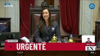 Ahora: el Senado aprobó la Ley Bases en general con el voto de Victoria Villarruel