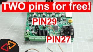 TWO free GPIO pins! - Creality Mainboard PIN27 and PIN29 breakout explained