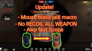 CARA MOUSE BIASA JADI MACRO! NO RECOIL! UPDATE! #pointblank #pb #gaming #games #game