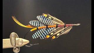 Tying the Lang Syne classic salmon fly with Jonas Andersson part 1