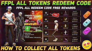 Free Fire FFPL Rewards | FFPL Tokens Redeem Code | FFPL Redeem Code | FFPL Free Rewards | Free Fire