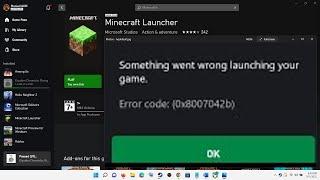 Fix Error Code (0x8007042b) When Launching Minecraft Launcher On Windows PC (Xbox Game Pass)