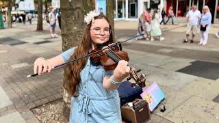 Teen Violinist SURPRISED Street With NICKELBACK! | Home - Nickelback - Holly May Violin Cover