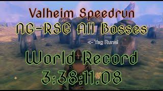 [Former WR] Valheim Speedrun | NG RSG All Bosses | 3h38m11s (Scuffed start becomes amazing run!)