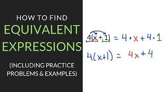 Equivalent Expressions | 6th Grade | Mathcation.com