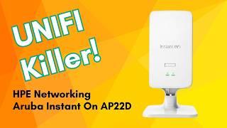 HPE Networking Instant On AP22D | SMB WiFi Install & Unboxing!