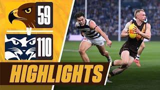 Hawthorn v Geelong | Match Highlights - Round 17, 2024