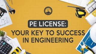 Why You NEED a PE License! | Pass the PE Exam