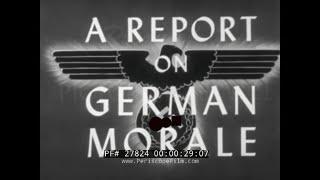 OFFICE OF STRATEGIC SERVICES  REPORT ON GERMAN MORALE 1944 27824