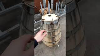 What is this ? wine barrel?  #shorts