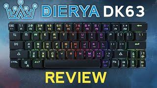 Dierya DK63 Review - Budget 60% Mechanical Keyboard W/ Arrow Keys (2023)