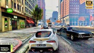 GTA V Ultra Graphics Mod 2025 | RTX 4060 Ti Ray Tracing | Money Heist