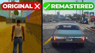 I Remastered  GTA Sanandreas (With Mods) In 2023 | Better Than GTA V ? | Mega Comparison