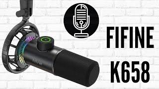 Fifine K658 USB End Address Dynamic Microphone - Test / Review (DISCOUNT CODE ADDED BELOW)