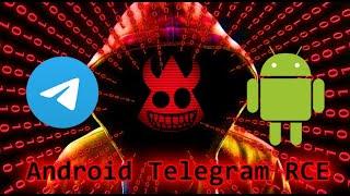 Android Telegram RCE EXPLOIT + CraxsRat POC SHOWCASE 17/07/2024