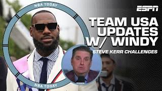 TEAM USA UPDATES  Windy says Curry & KD HAVE to step up to Steve Kerr's CHALLENGE | NBA Today