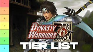 Ranking all 42 characters in Dynasty Warriors 6