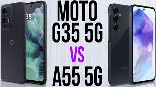 Moto G35 5G vs A55 5G (Comparativo & Preços)