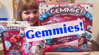 Gemmies Design Studio & Jewelry Craft Activity DIY Kits! Unboxing & Making!