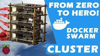 ZERO TO HERO - Raspberry Pi Docker Swarm Cluster - Hochverfügbar mit dem Raspberry Pi