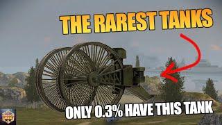 The Rarest Tanks In History WoT Blitz / Only 0.3% Players Have This Tanks