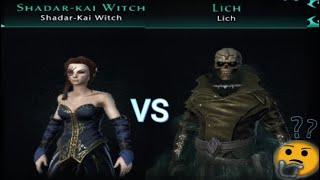 Neverwinter Online  Companions: Lich vs Shadar - Kai Witch