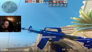 Ohnepixel React To The M4a1-s Phosphor LOOKS Like a Sapphire Counter-Strike 2