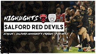 Salford Red Devils vs Leigh Leopards | Play-Off Eliminator 1 | Highlights