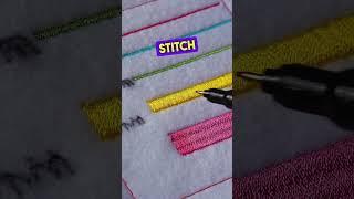 What is the best stitch length for machibe embroidery? #machineembroidery