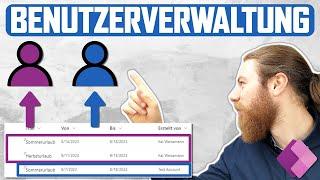 Rollenbasierte Benutzerverwaltung inklusive Adminmodus | PowerApps