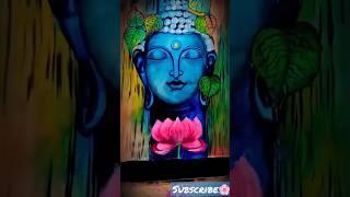 Lord Gautam Buddha drawing#viral #shorts #art #watercolor