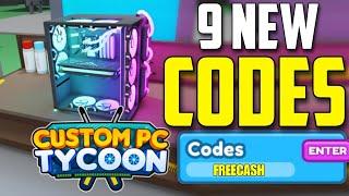 *NEW* ALL WORKING CODES FOR CUSTOM PC TYCOON IN 2024! ROBLOX CUSTOM PC TYCOON CODES