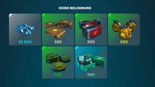 Tanki Online opening Containers + legendary Container | Niveau To