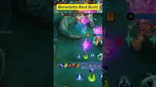 Benedetta Best Build 2023 | Mobile Legends ~ MLBB