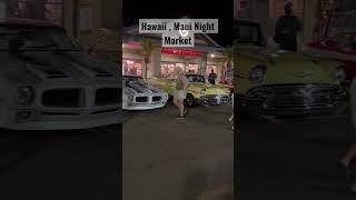 Hawaii , Maui Night Market #hawaii #america #indonesia #short #subscribe