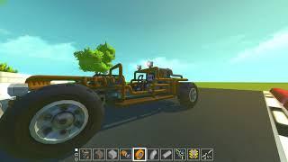 Гонка автопилотов. Полуфинал. ScrapMechanic.