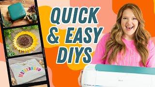  QUICK + EASY Cricut Projects to Make When You’re Bored 